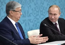 Қ.Тўқаев ва В.Путин. Фото: Кremlin.ru Россия Қозоғистондан