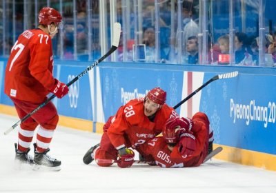 Rossiya o‘z tarixida birinchi marta hokkeyda olimpiada chempioni bo‘ldi фото