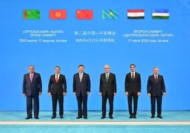 Президент Шавкат Мирзиёев 17 июнь куни Остона шаҳрида