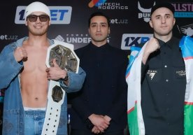 Тошкент шаҳридаги Ҳумо арена мажмуасида профессионал бокс