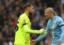 Gianluigi Donnarumma, who came to Manchester City with a