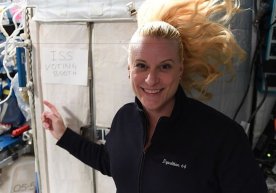 Фото: twitter.com/NASA_Astronauts Ҳозирда Халқаро коинот