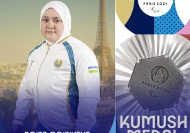 Ro‘za Qo‘ziyeva ikkinchi bor Paralimpiya bahslarida kumush medalni qo‘lga kiritdi фото