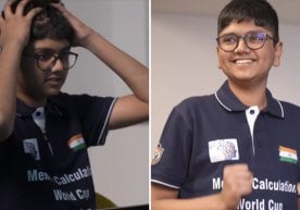 14-year-old Indian boy sets six world records in one day (video) фото