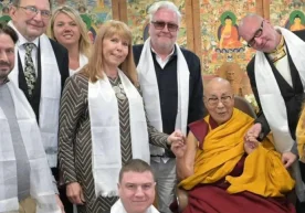 Эстония делегациясининг Тибет буддистларининг маънавий