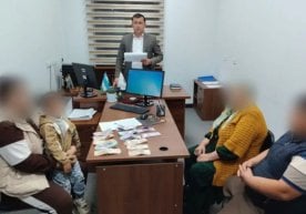 Жиззах вилоятининг Зомин туманида она ўғлининг ўрнига