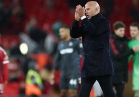 «Ливерпул» Лига Кубогининг чорак финалига чиқолмай,