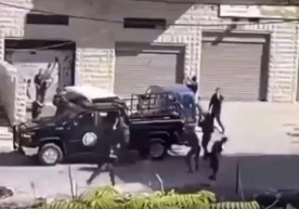 Foto: Videodan kadr G‘arbiy Sohilda Falastin prezidenti