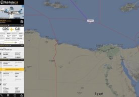 Flightradar24 портали EgyptAir авиакомпаниясининг