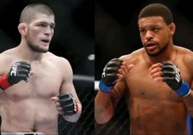 UFC жангчиси Майкл Жонсон яна россиялик Хабиб Нурмагомедов