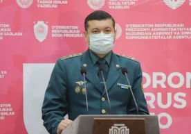 Шоҳруҳ Ғиёсов. АОКА ҳузуридаги штабда Ички ишлар вазирлиги