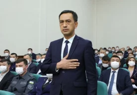 Булунғур тумани ҳокими вазифасида ишлаб келган Бахрамов