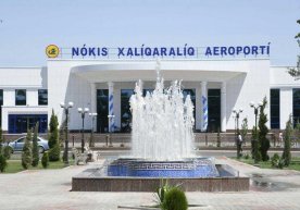 Nukus aeroporti faoliyatiga cheklov o‘rnatildi фото