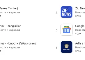Zamin.uz янгиликлар сайтининг расмий мобил иловаси Google