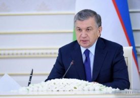 Prezident raisligida videoselektor yig‘ilishi bo‘lib o‘tmoqda фото