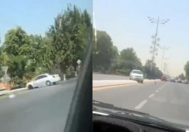 Foto: Videolavhadan skrinshot Toshkent ko‘chalarida
