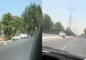 Фото: Видеолавҳадан скриншот Тошкент кўчаларида навбатдаги
