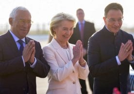 Европа кенгаши президенти ҳамроҳлигидаги фон дер Ляйен