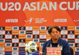 Япония U-20 терма жамоаси бош мураббийи Коити Тогаши Осиё