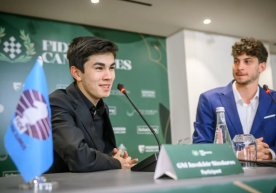 Өзбек гроссмейстері Жавохир Синдaров Үміткерлер турнирінде