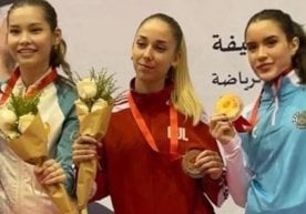Ўзбекистонлик спортчилар қиличбозлик бўйича ёшлар ўртасида