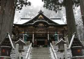 More than 100 people took temporary shelter in a shrine in