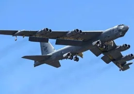 B-52 бомбардимончи ракета ташувчи самолёт Фото: U.S. Air