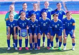 Uzbekistan U-17 women's national team wins international tournament фото