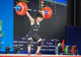 The Asian Weightlifting Championships are underway in