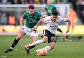The match between "Plymouth" and