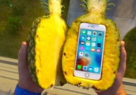 iPhone 6s ananas ichida 30 metrlik balandlikdan tashlandi фото