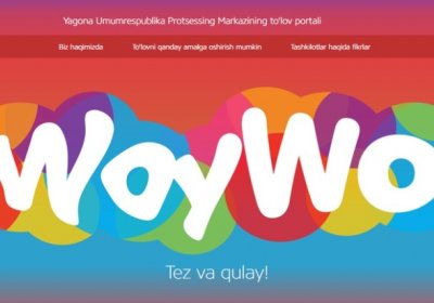 Woy-Wo' интернет-тўловлар портали ишга туширилди фото