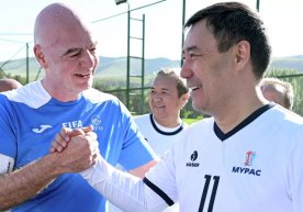 Shu kunlarda FIFA prezidenti Janni Infantino Markaziy