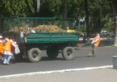 Toshkentda “Odam-traktor”lar (foto) фото