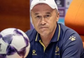 "Насаф" бош мураббийи Рўзиқул Бердиев ва