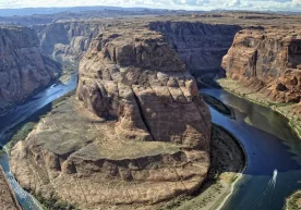 Die Wasserreserven des berühmten Colorado River im Westen