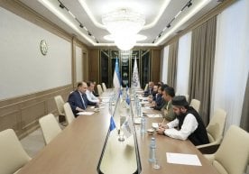 Тошкентда Ўзбекистон Савдо-саноат палатаси раиси Даврон