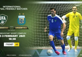 2-3 февраль кунлари футзал бўйича Ўзбекистон терма жамоаси