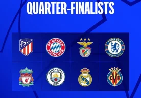Футбол бўйича Европа Чемпионлар Лигасининг 1/8 финал жавоб