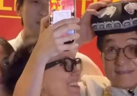 Une vidéo mettant en vedette le célèbre acteur Jackie Chan