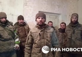 Ярадор ҳолда ташлаб кетилган Украина аскарлари таслим бўлди (видео) фото