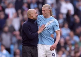Manchester City striker Erling Haaland has shared his