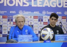 What did the head coach of "Al-Hilal" say before the match against "Pakhtakor"? фото