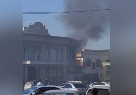 Toshkentdagi restoranlardan birida yong‘in chiqdi фото