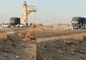 Кадр: Telegram Қорақалпоғистон Республикаси Элликқалъа