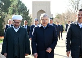 Ўзбекистон президенти Шавкат Мирзиёев Сурхондарё вилоятига