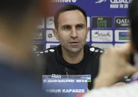 Former head coach of the Uzbekistan national team Temur