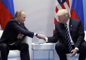 Россия ва АҚШ президентлари Владимир Путин ва Дональд