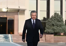 O‘zbekiston prezidenti Shavkat Mirziyoyev Qirg‘iziston