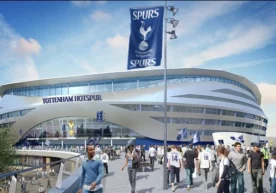 London shahrida qad ko‘tarayotgan stadion 2018 yilda ishga